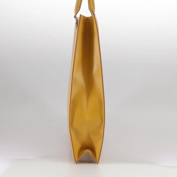 LOUIS VUITTON Epi Sac Plat Hand Bag Yellow - Picture 5 of 15